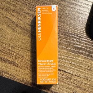 Ole Henriksen Banana Bright Vitamin CC Stick in Orange Packaging